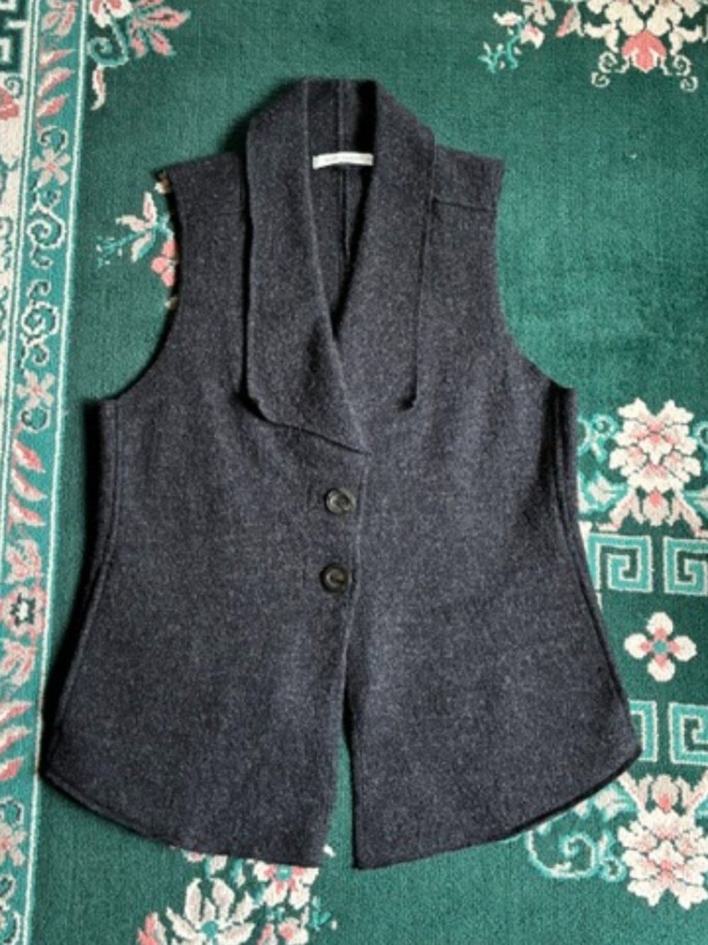 Cut Loose Boiled Wool Vest